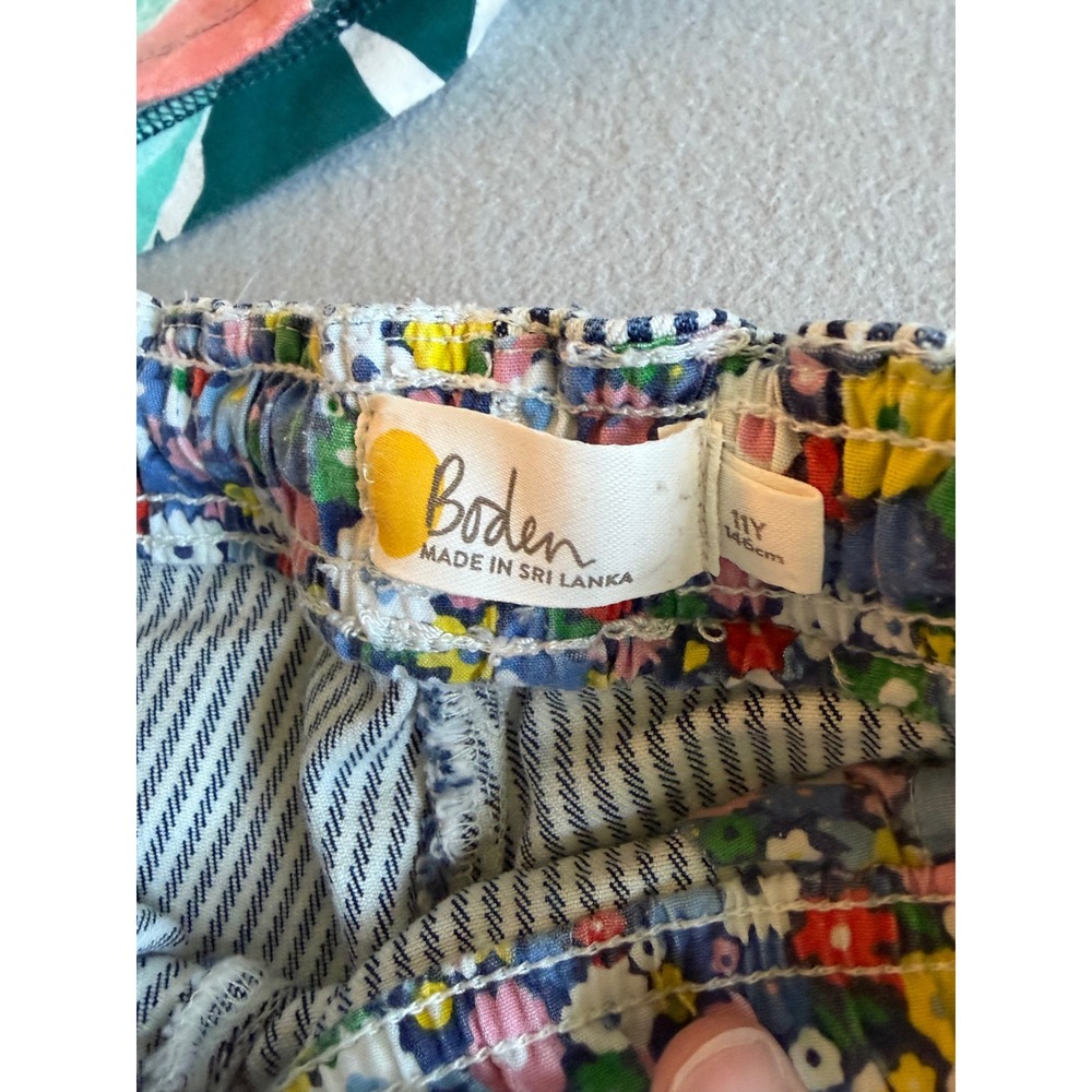Girls Summer Bundle Boden Heart Shorts Tea Swimsuit Floral Romper 11-12 - Picture 4 of 10